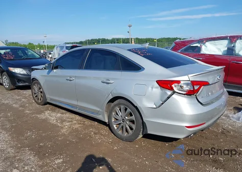 2016 Hyundai Sonata Sport from USA, damaged, VIN 5NPE34AF7GH431147
